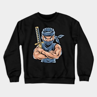 Ninja warrior Crewneck Sweatshirt